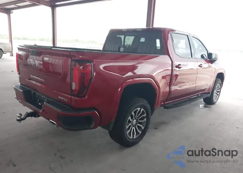 2022 GMC Sierra 1500 Limited 4Wd Short Box At4 from USA, damaged, VIN 1GTP9EEL7NZ106808